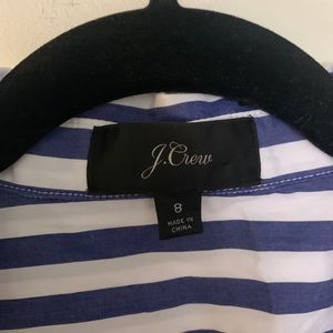 NWOT J.Crew long sleeve striped dress